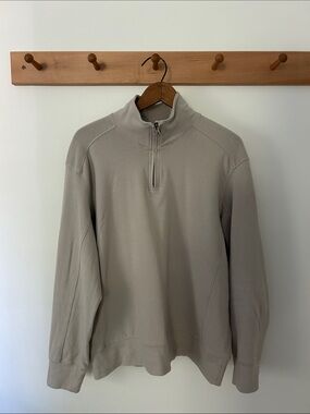 Organic CloudKnit Quarter Zip,